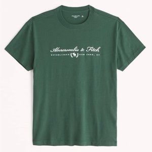 Abercrombie and Fitch Logo Tee size XXL NWT